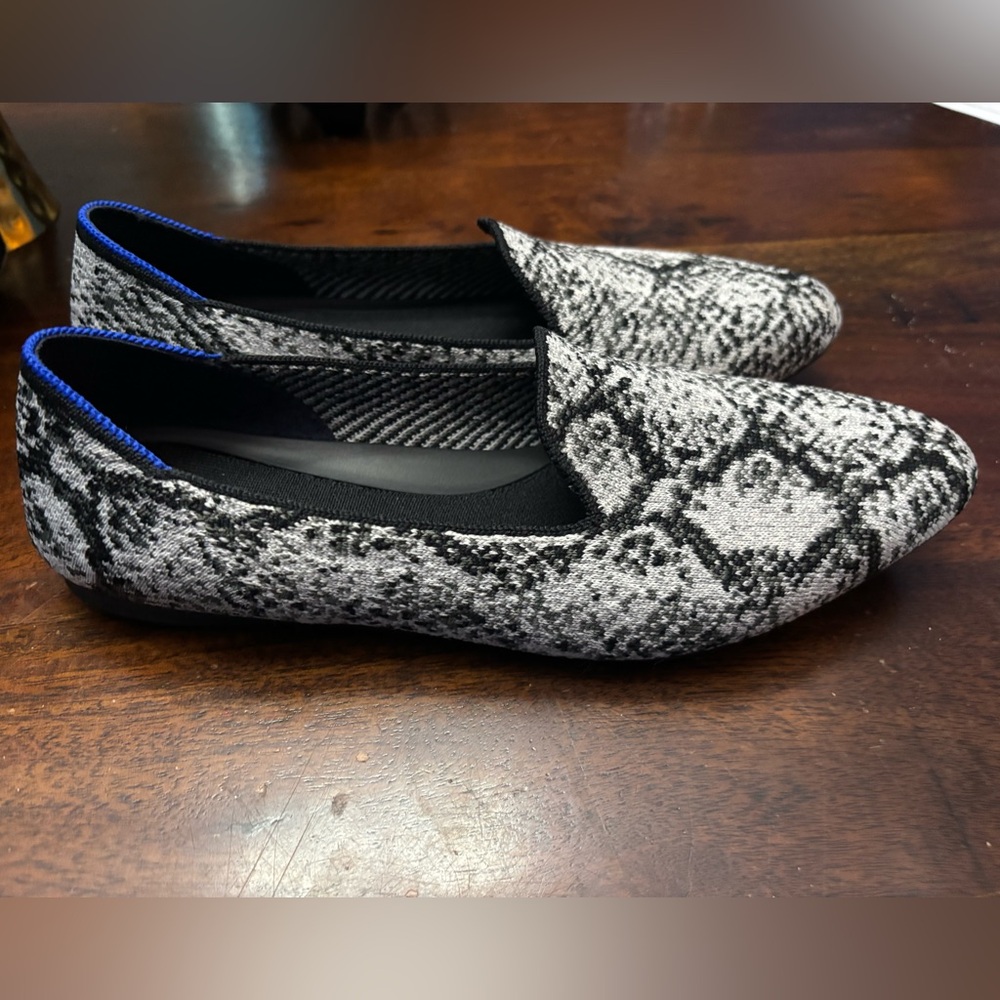Rothy’s Almond Loafer Python